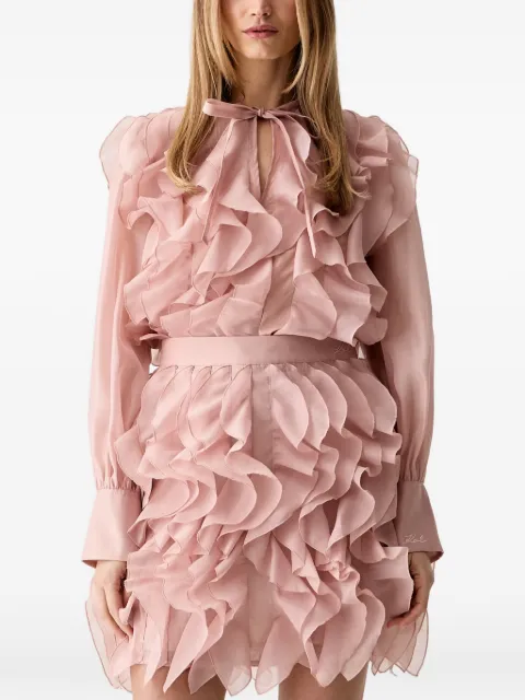 Karl Lagerfeld ruffled blouse