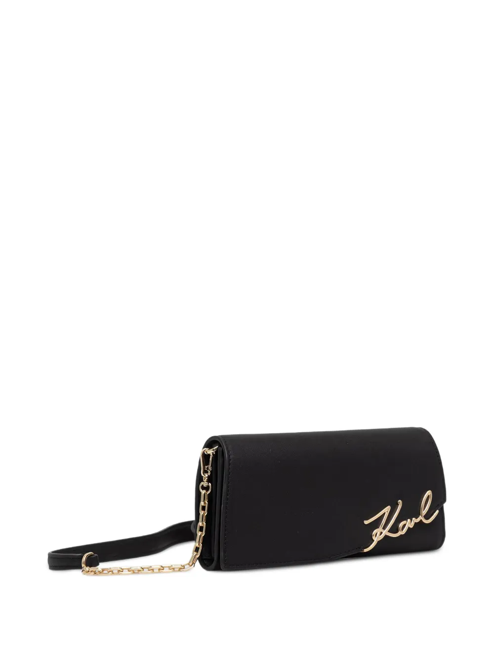 Karl Lagerfeld Crossbodytas met logoplakkaat Zwart