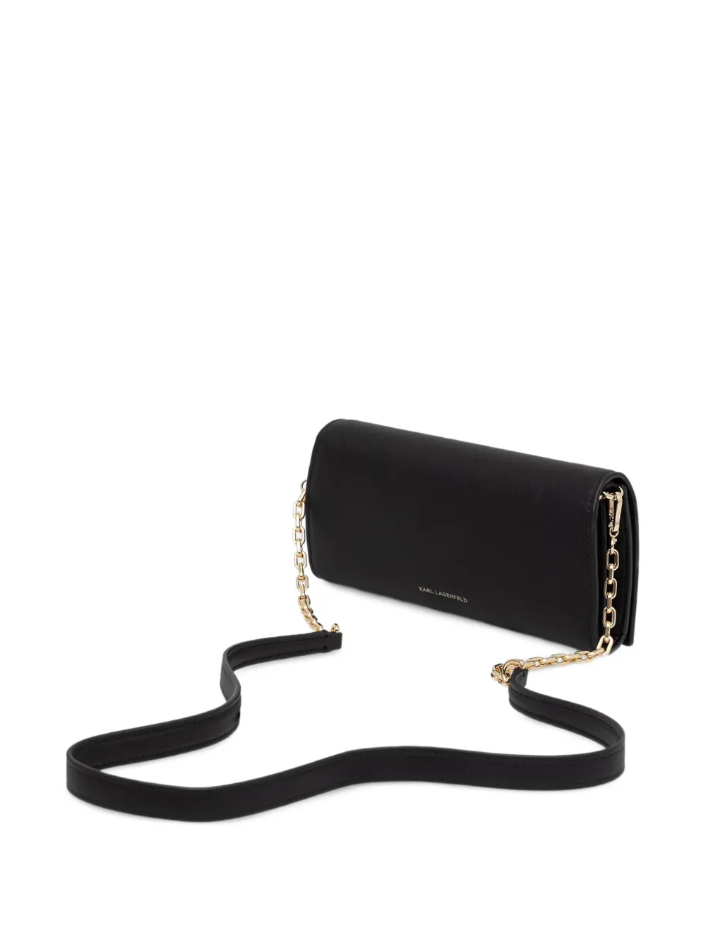 Karl Lagerfeld Crossbodytas met logoplakkaat Zwart