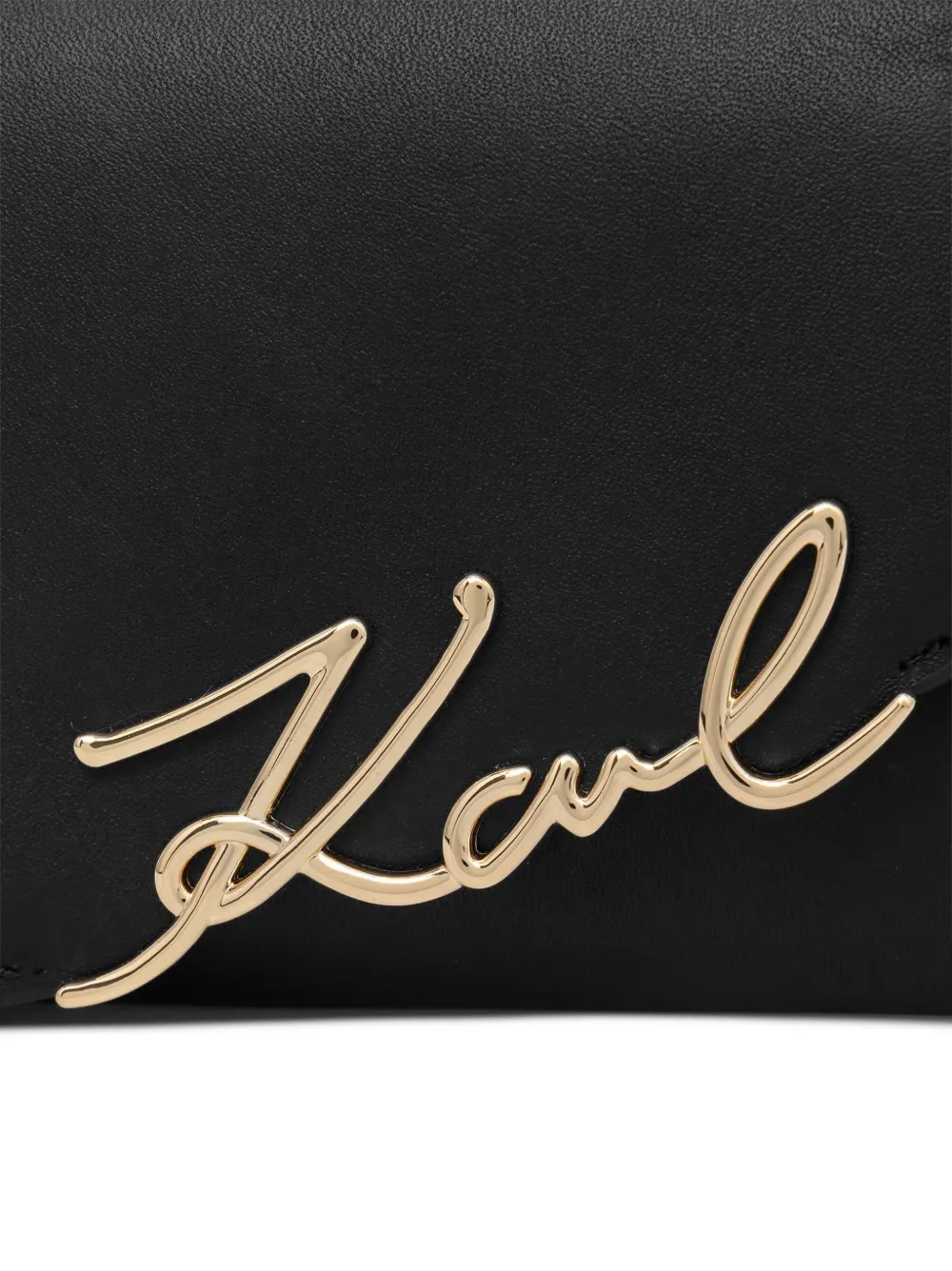 Karl Lagerfeld Crossbodytas met logoplakkaat Zwart