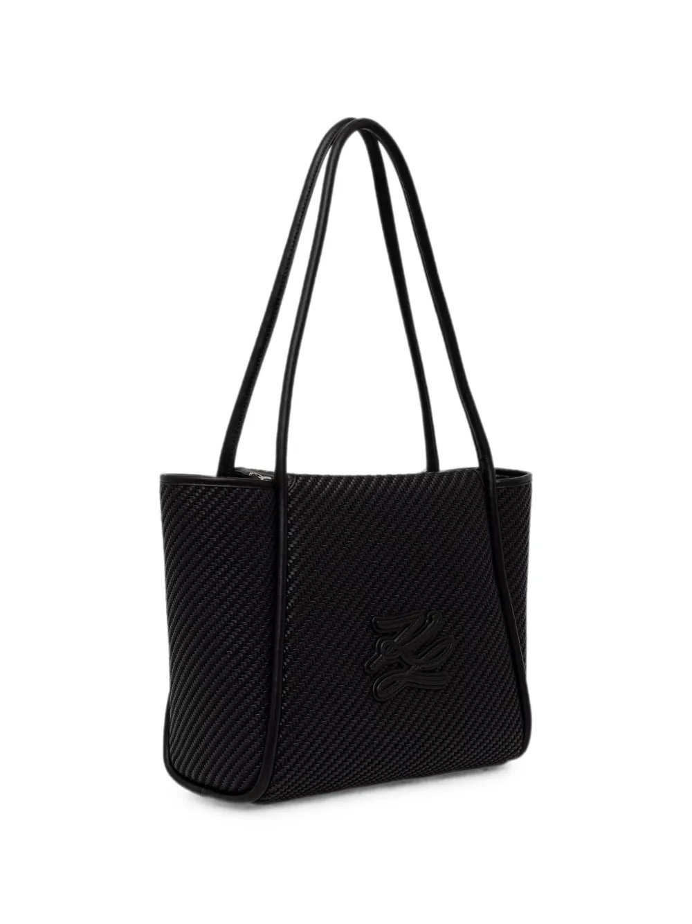 Karl Lagerfeld Geweven shopper Zwart