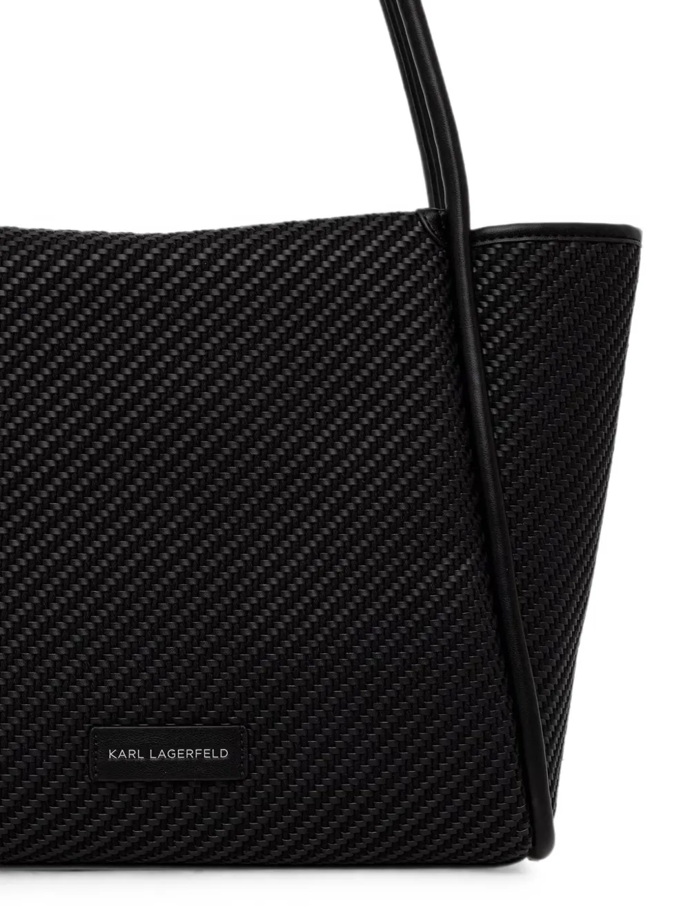 Karl Lagerfeld Geweven shopper Zwart