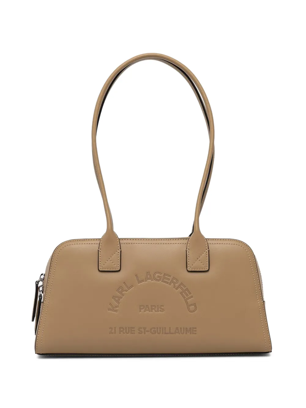 Karl Lagerfeld perforated-logo tote bag - Toni neutri