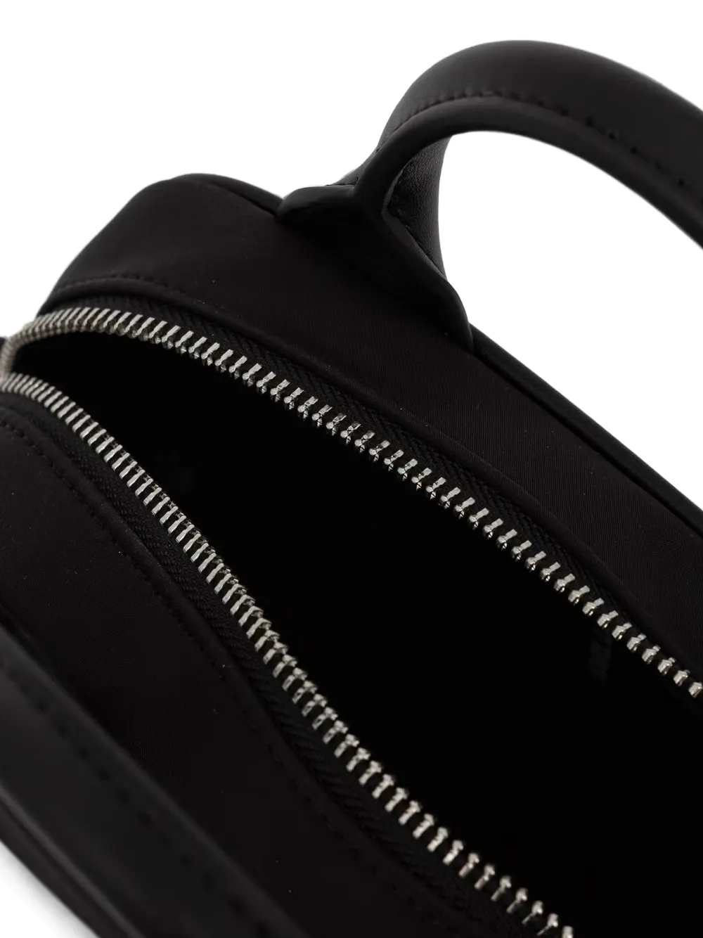 Karl Lagerfeld Schoudertas met logo-band en bagagelabel Zwart