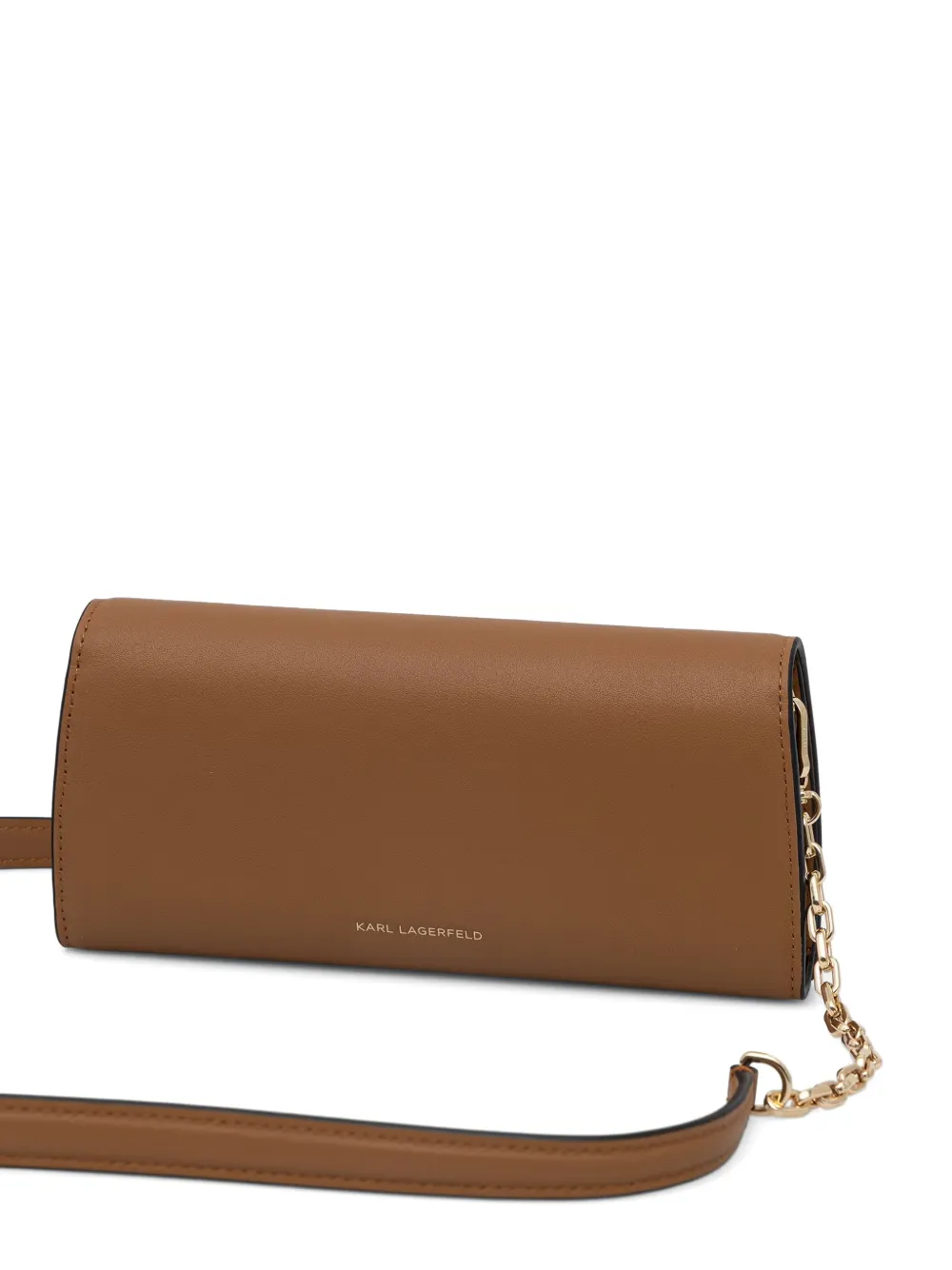 Karl Lagerfeld Karl Signature crossbodytas Bruin