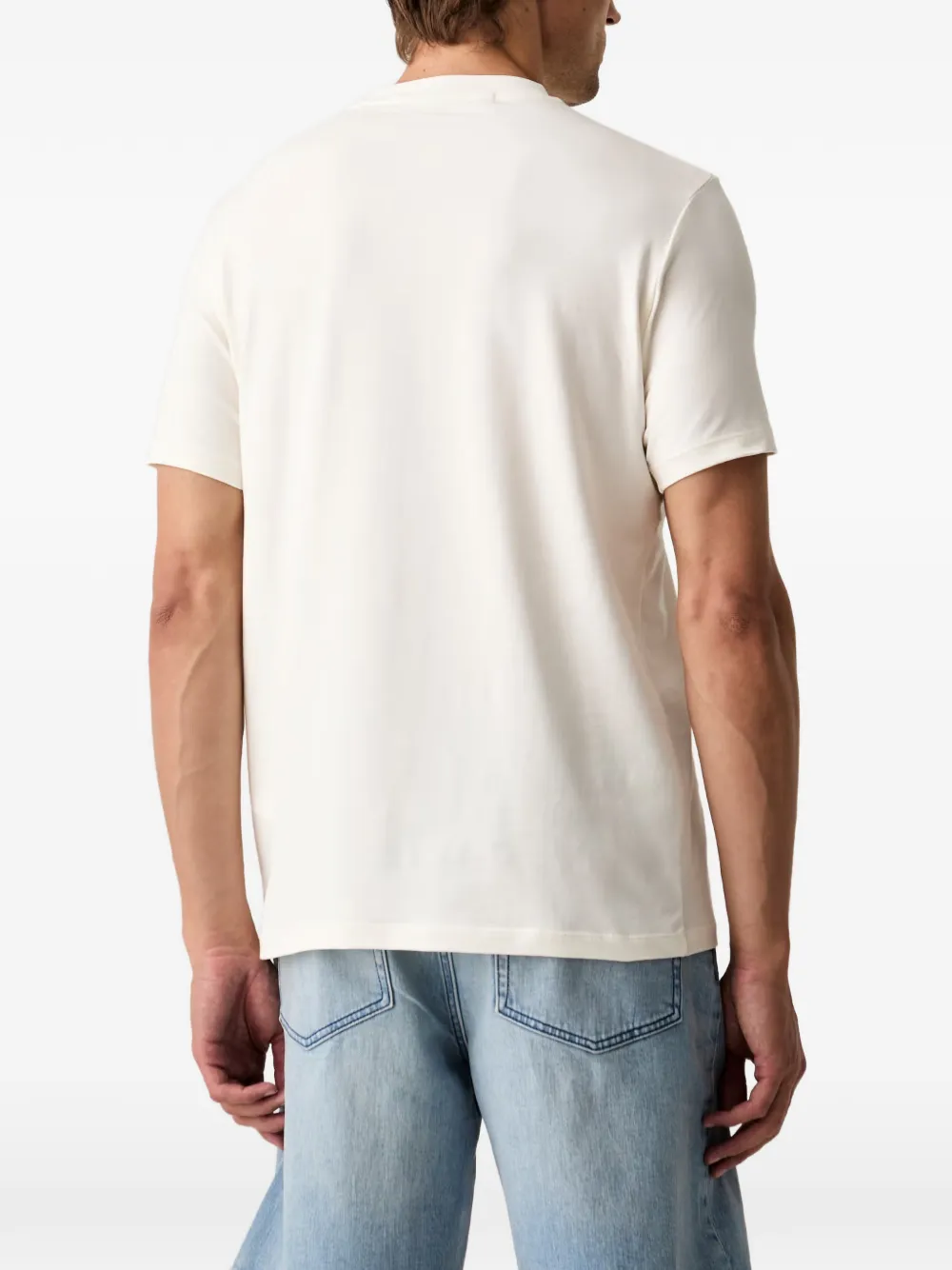 Karl Lagerfeld T-shirt met logoprint Beige