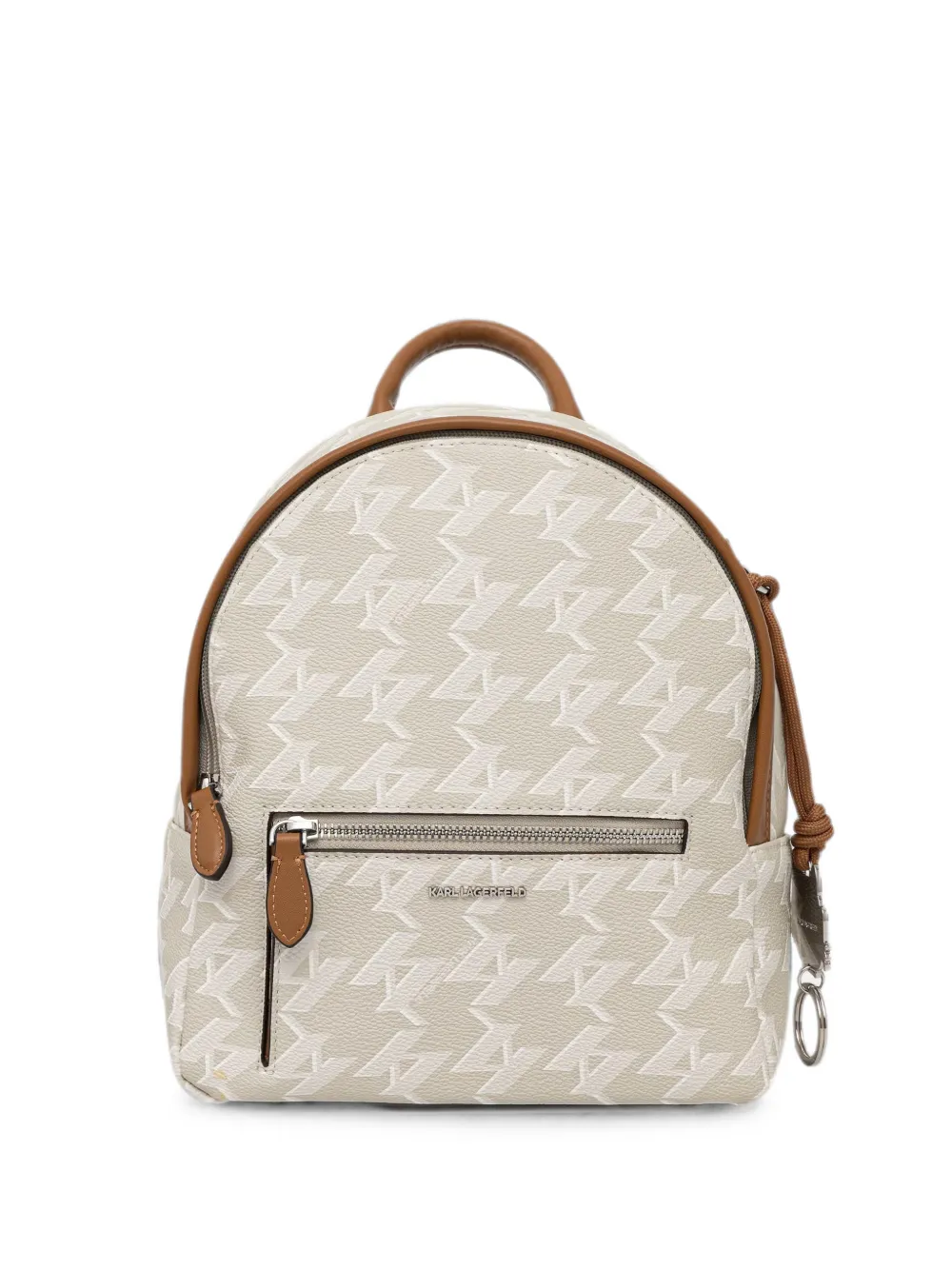 Karl Lagerfeld Choupette Rucksack mit Monogramm - Nude