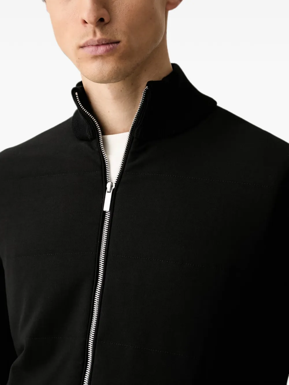 Karl Lagerfeld Jack met logoplakkaat Zwart