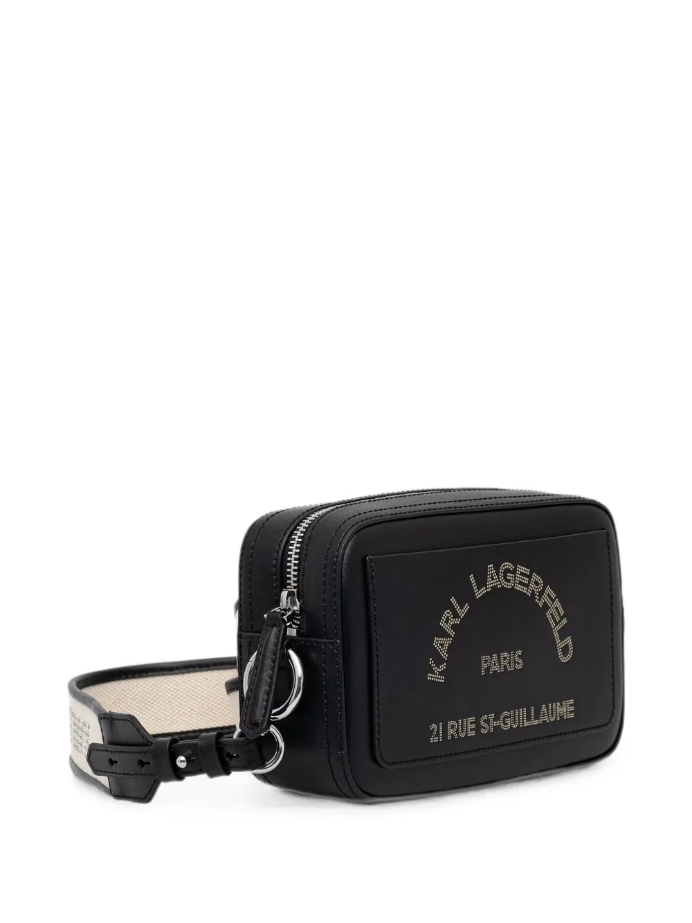 Karl Lagerfeld Schoudertas met logo van studs Zwart