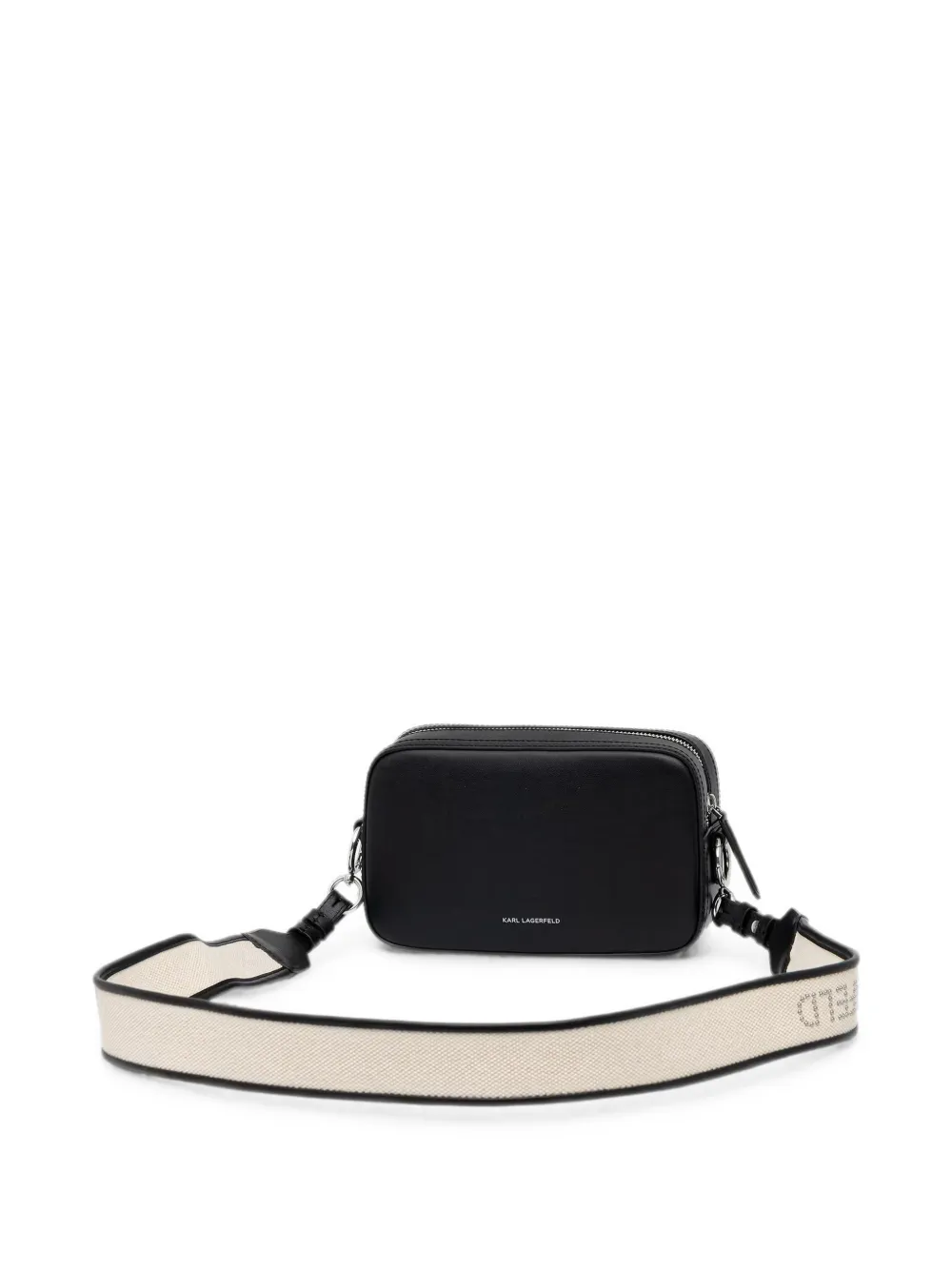 Karl Lagerfeld Schoudertas met logo van studs Zwart