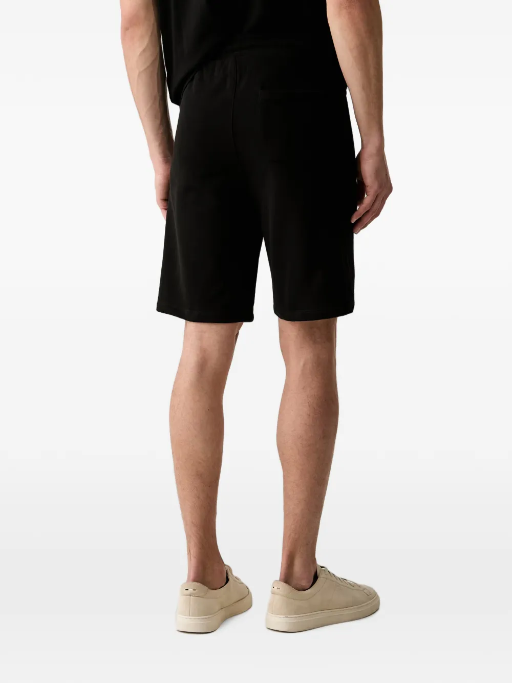 Karl Lagerfeld Shorts met logoprint Zwart