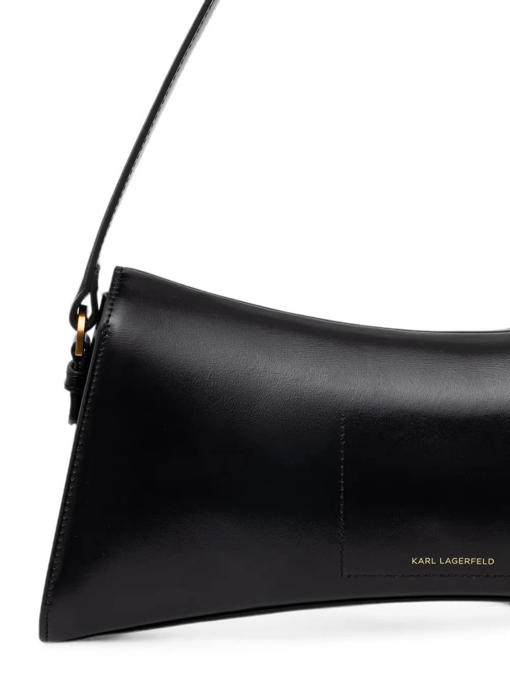 Karl Lagerfeld Schoudertas met logoplakkaat Zwart