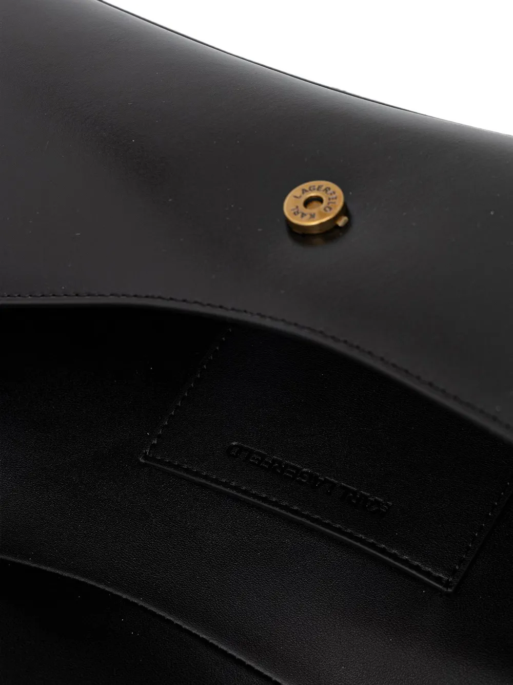 Karl Lagerfeld Schoudertas met logoplakkaat Zwart