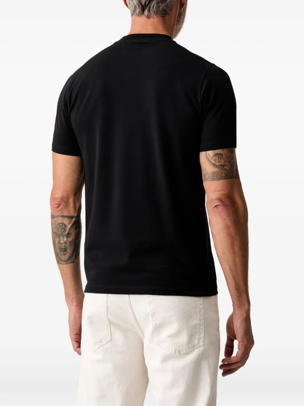 Karl Lagerfeld T-shirt met ronde hals Zwart