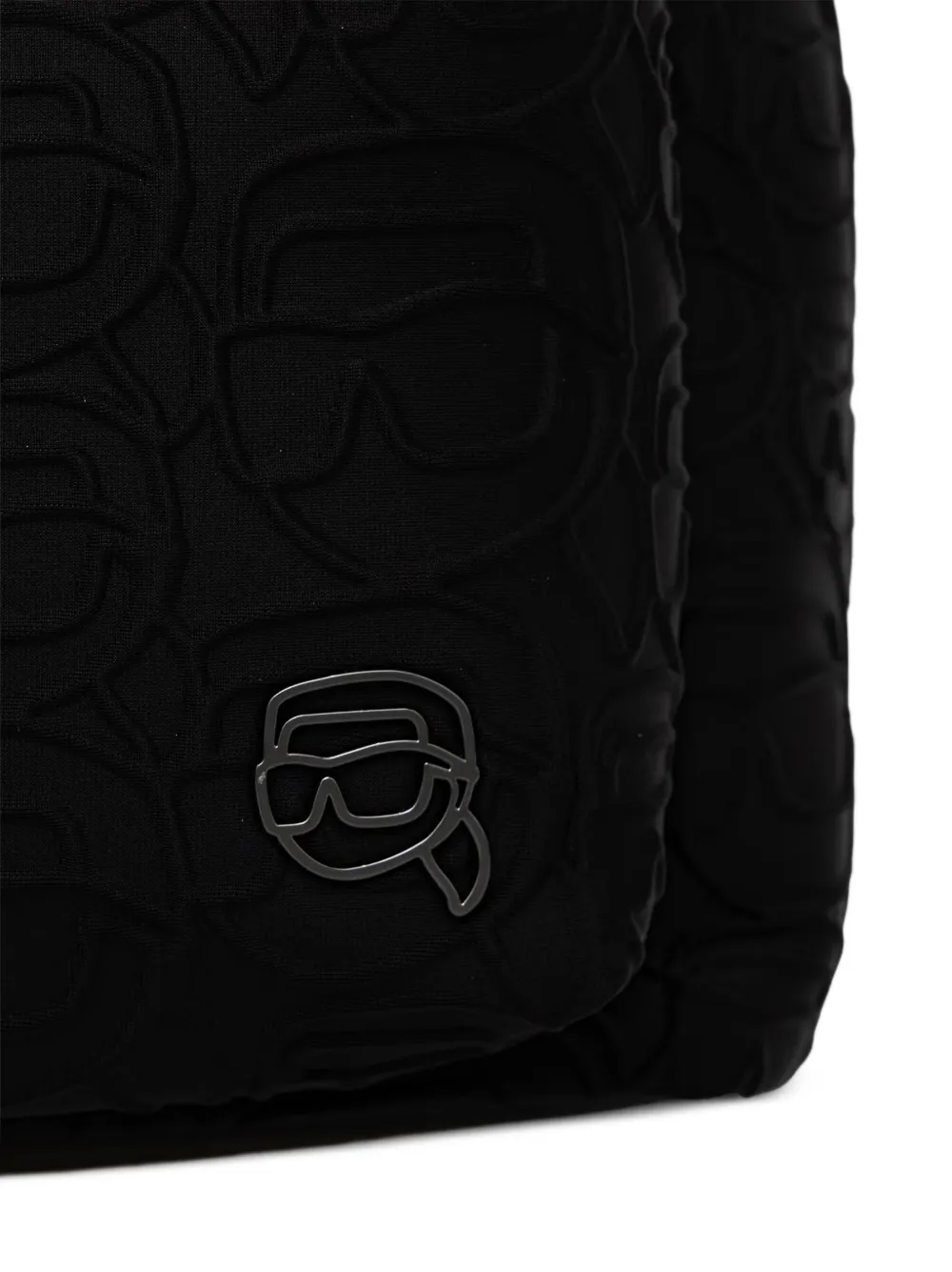 Karl Lagerfeld Rugzak met Ikonik-monogram Zwart