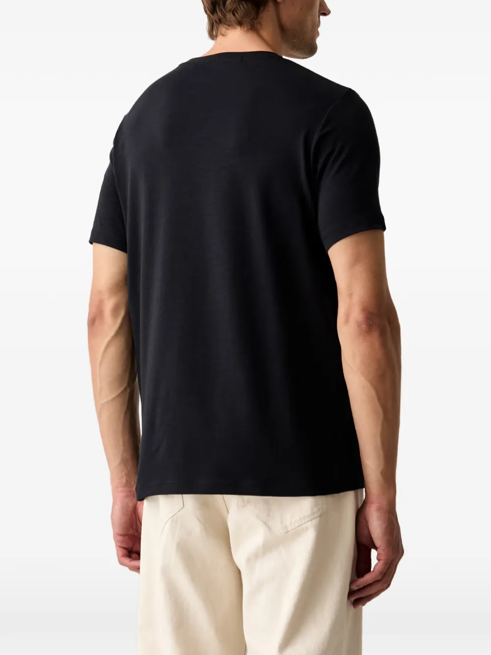 Karl Lagerfeld T-shirt met logoprint Blauw