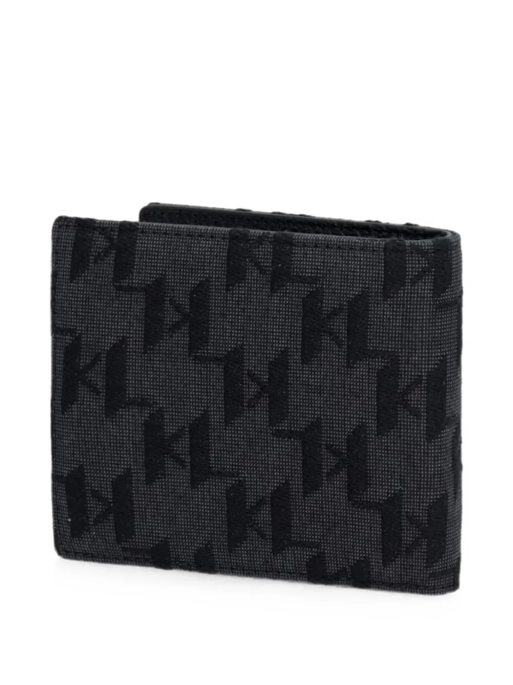 Karl Lagerfeld Portemonnee met monogramprint Zwart