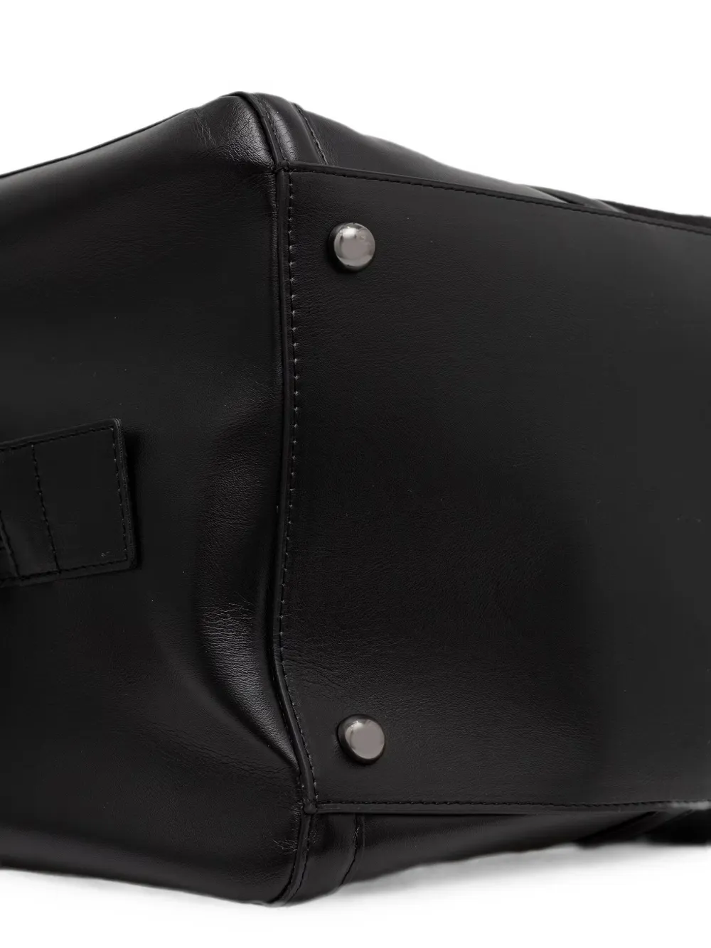 Karl Lagerfeld Reistas met monogram-patroon en logo-plakkaat Zwart
