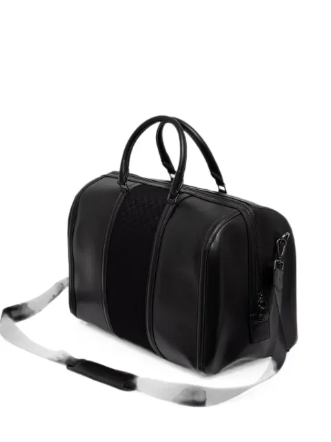 Karl Lagerfeld Reisetasche mit Monogrammmuster und Logo-Schild