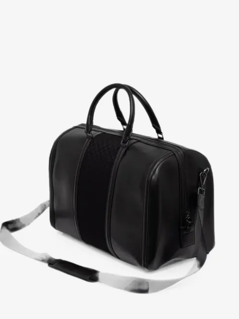Karl Lagerfeld monogram-pattern logo-plaque holdall