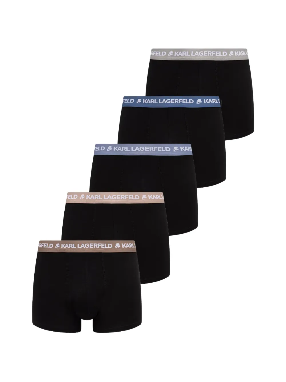 Karl Lagerfeld logo-waistband boxers - Nero