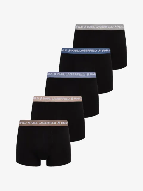 Karl Lagerfeld logo-waistband boxers