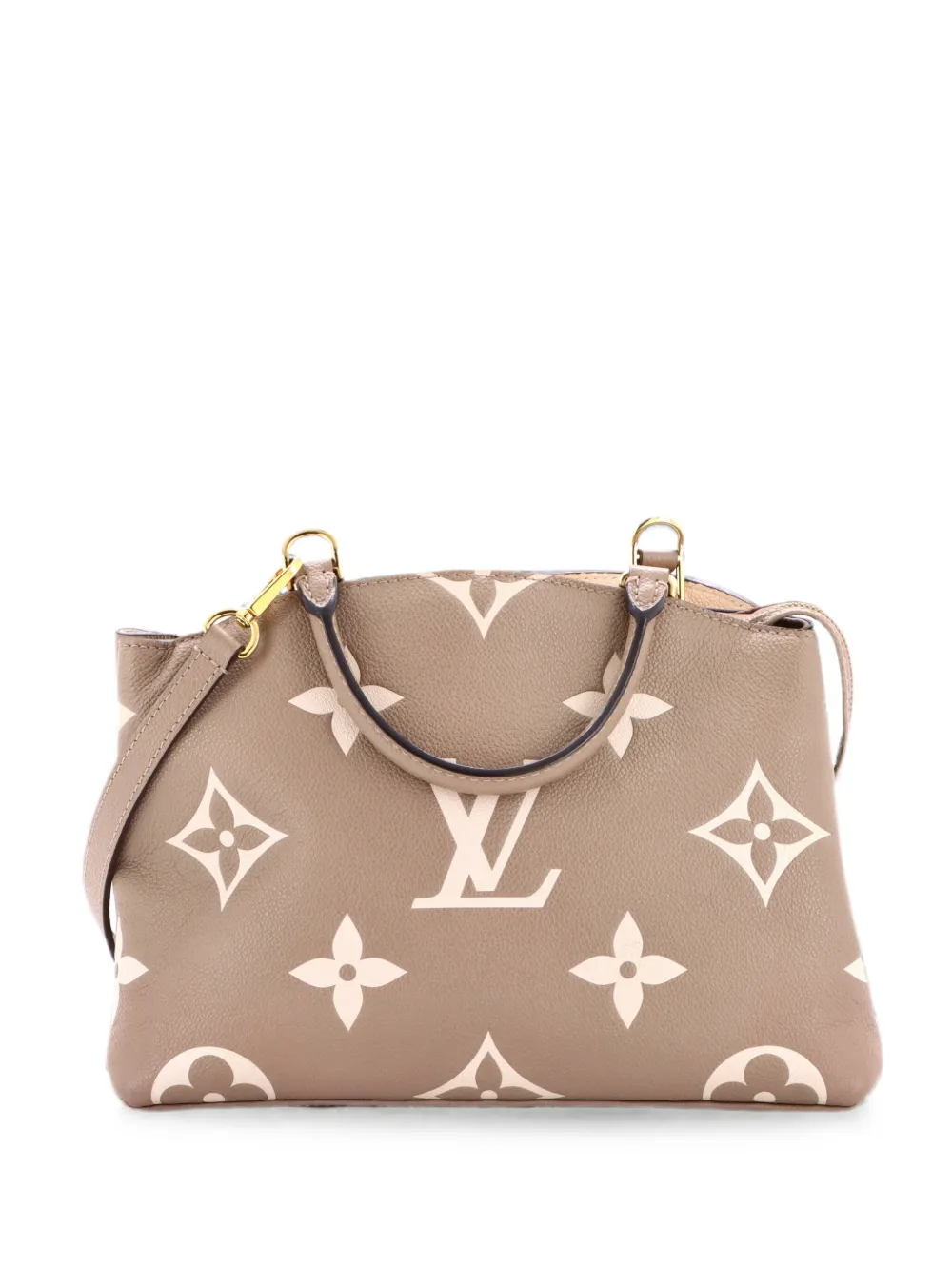 Louis Vuitton Pre-Owned Petit Palais Bicolor Monogram Empreinte Giant Satchel-Tasche - Nude