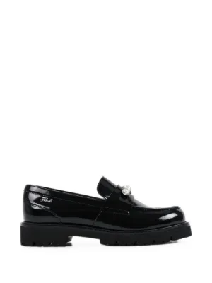 Versace メドゥーサ ローファー | ブラック | FARFETCH JP