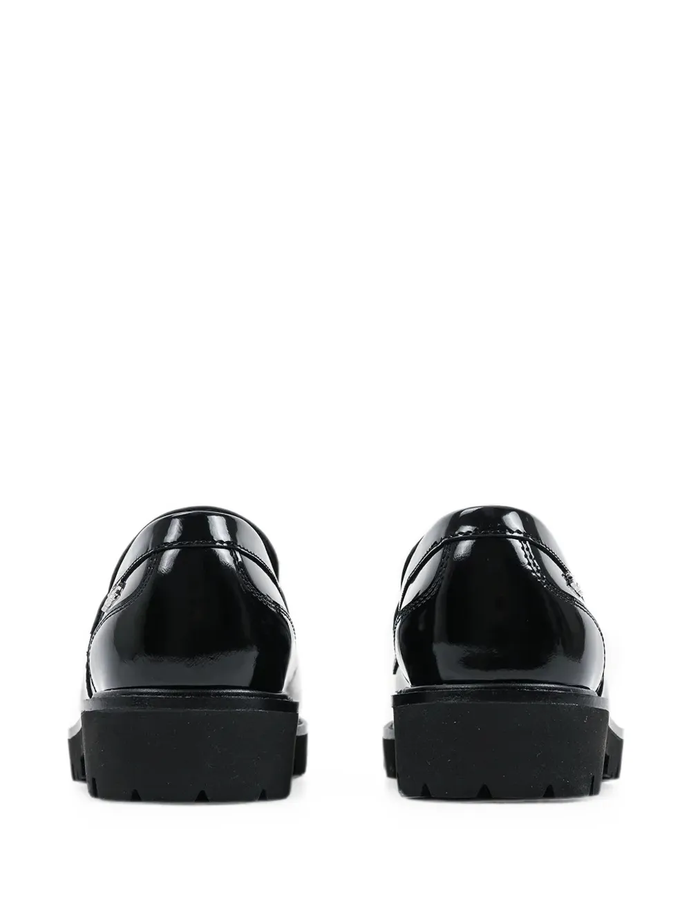 Karl Lagerfeld chunky-sole loafers Zwart