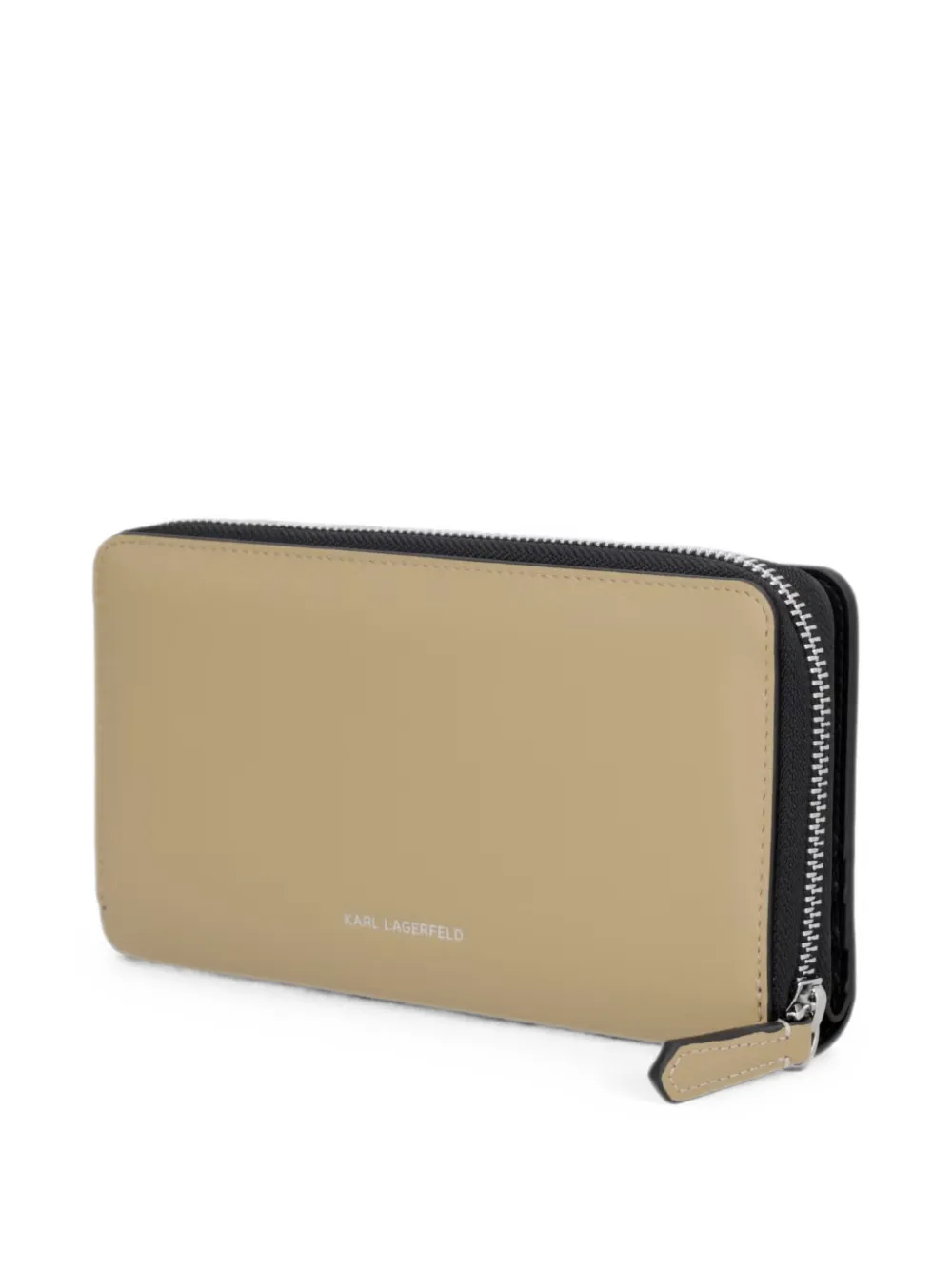 Karl Lagerfeld K Daily logoprint portemonnee Beige