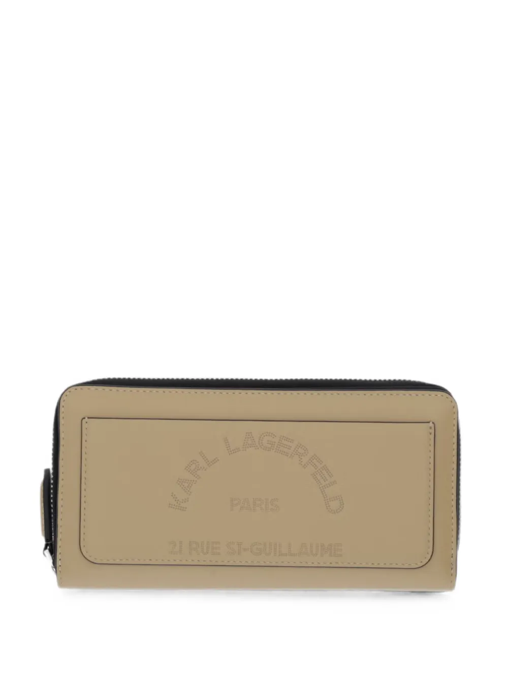 Karl Lagerfeld K/Daily logo-print wallet - Toni neutri