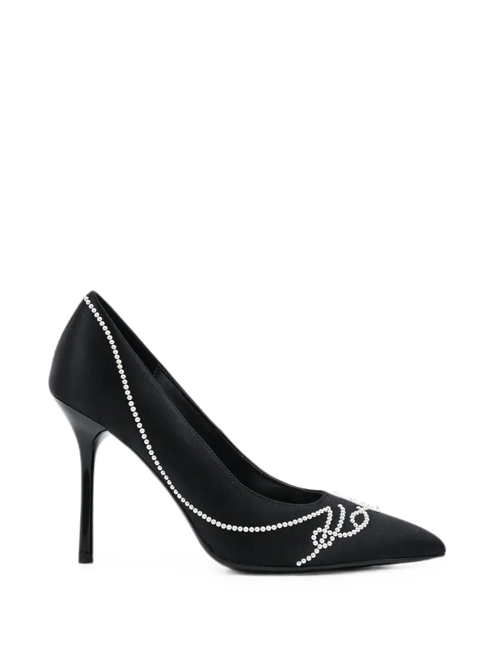 Karl Lagerfeld escarpins Sarabande à perles artificielles - Noir Karl Lagerfeld escarpins Sarabande à perles artificielles - Noir