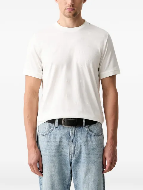 Karl Lagerfeld monogram-jacquard T-shirt