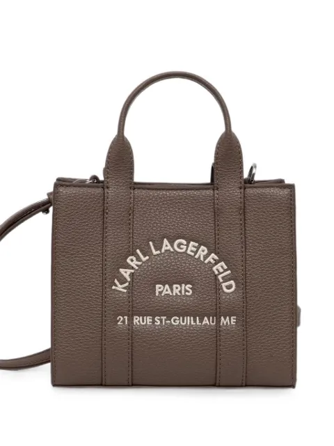 Karl Lagerfeld Tote Bag mit Logo-Stickerei