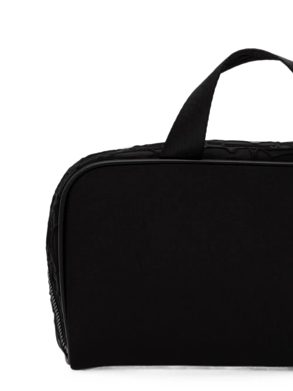 Karl Lagerfeld Make-uptas met logo-patroon Zwart