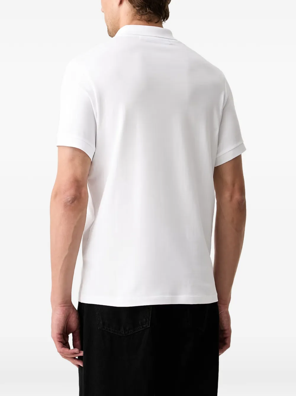 Karl Lagerfeld Poloshirt met logoprint Wit