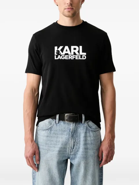 Karl Lagerfeld camiseta con logo estampado