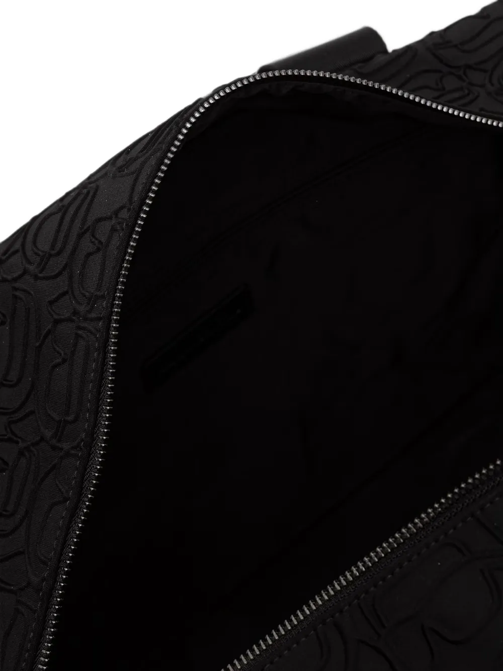 Karl Lagerfeld Reistas met monogram-reliëf Zwart
