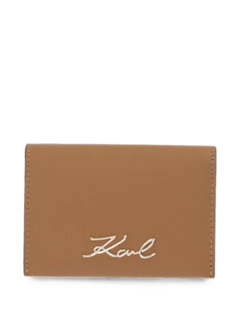 Karl Lagerfeld cartera con motivo K/Signature