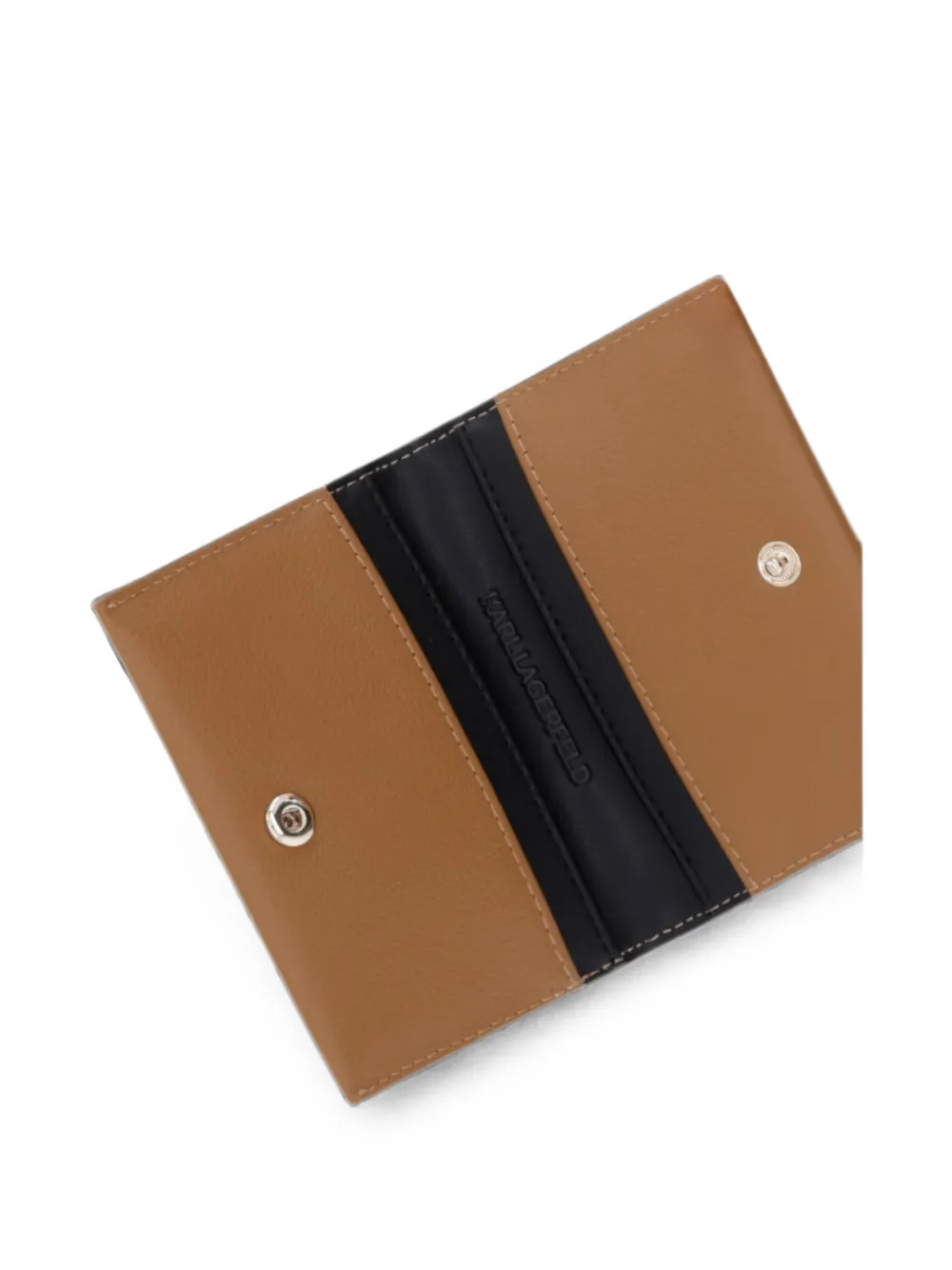 Karl Lagerfeld K Signature portemonnee Bruin
