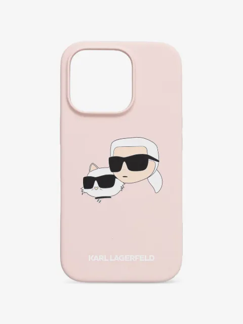 Karl Lagerfeld Ikonik Karl Choupette iPhone 16 Pro case