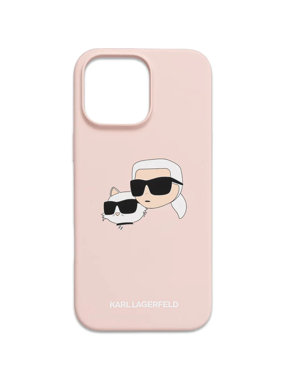 Karl Lagerfeld Ikonik Karl Choupette iPhone case - Rosa