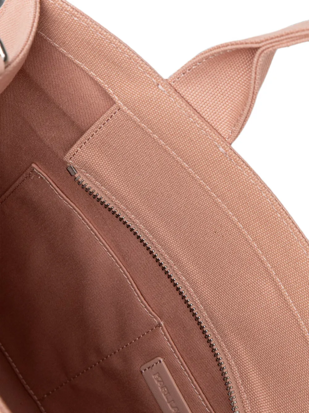 Karl Lagerfeld Shopper met logoprint Roze
