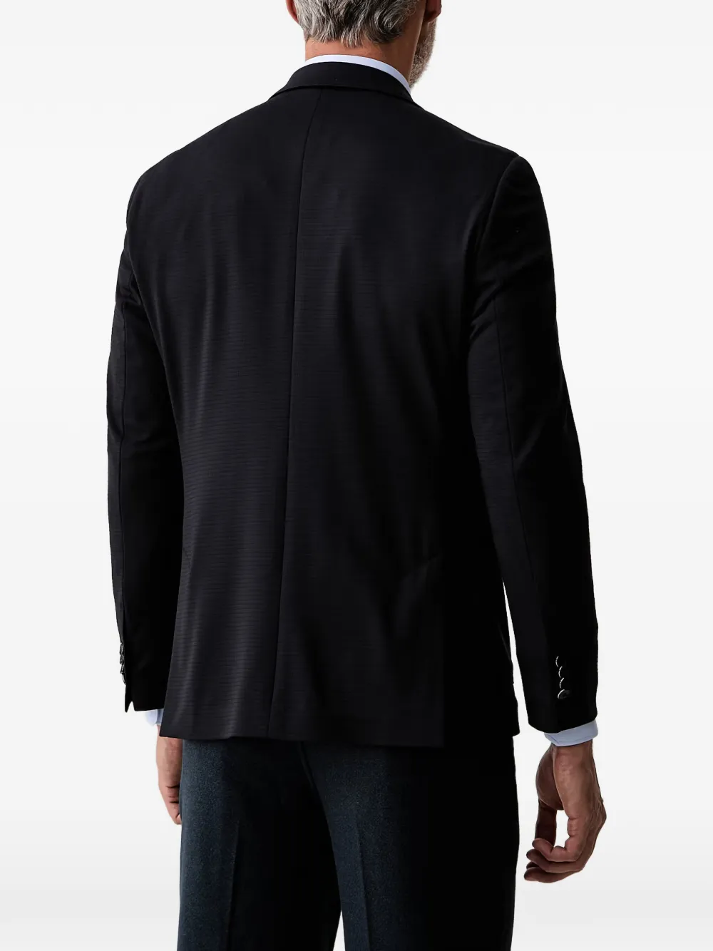 Karl Lagerfeld Blazer met enkele rij knopen Blauw