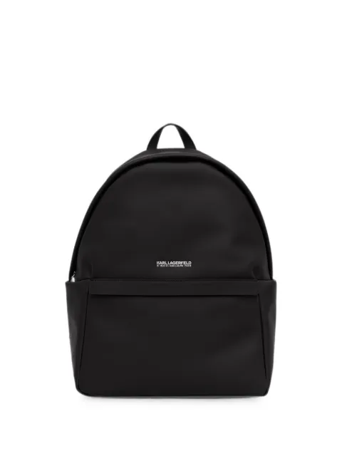 Karl Lagerfeld logo-print backpack