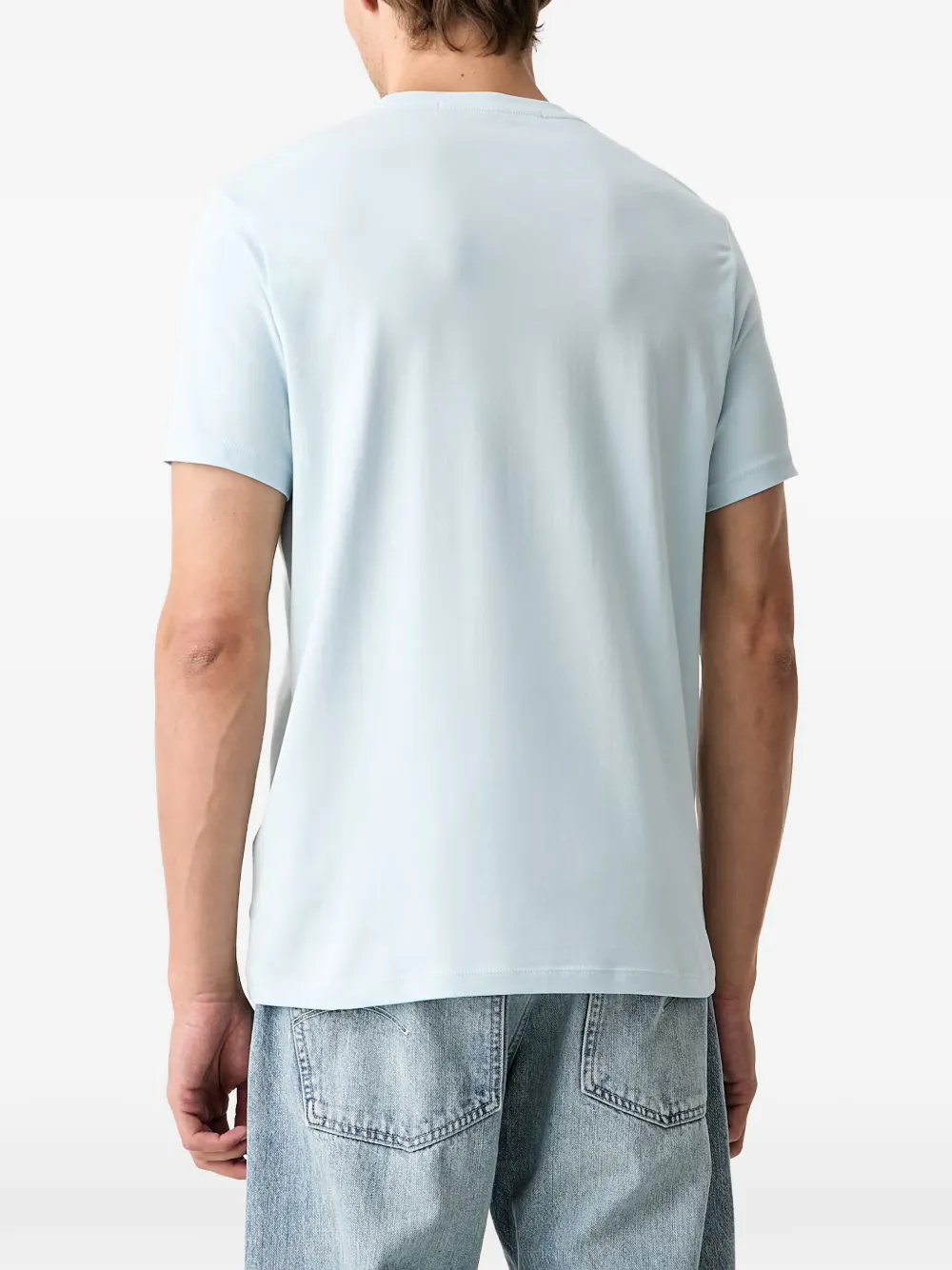 Karl Lagerfeld T-shirt met logoprint Blauw