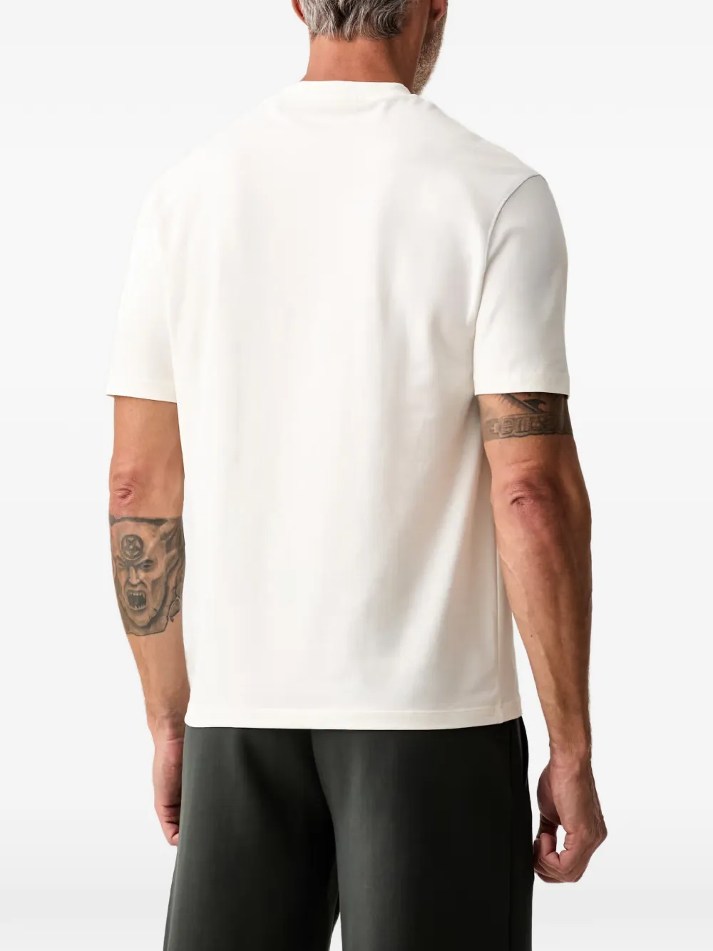 Karl Lagerfeld T-shirt met ronde hals Beige