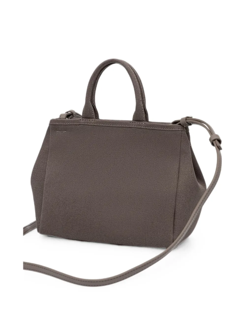 Karl Lagerfeld Katoenen shopper met logoprint Bruin
