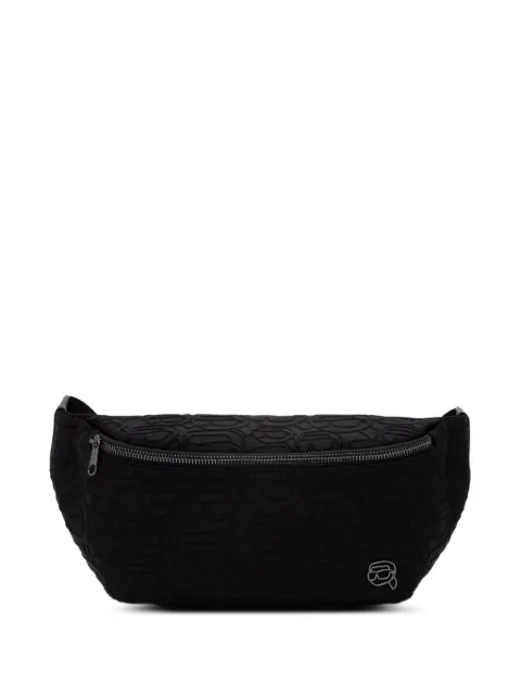 Karl Lagerfeld logo-embossed belt bag