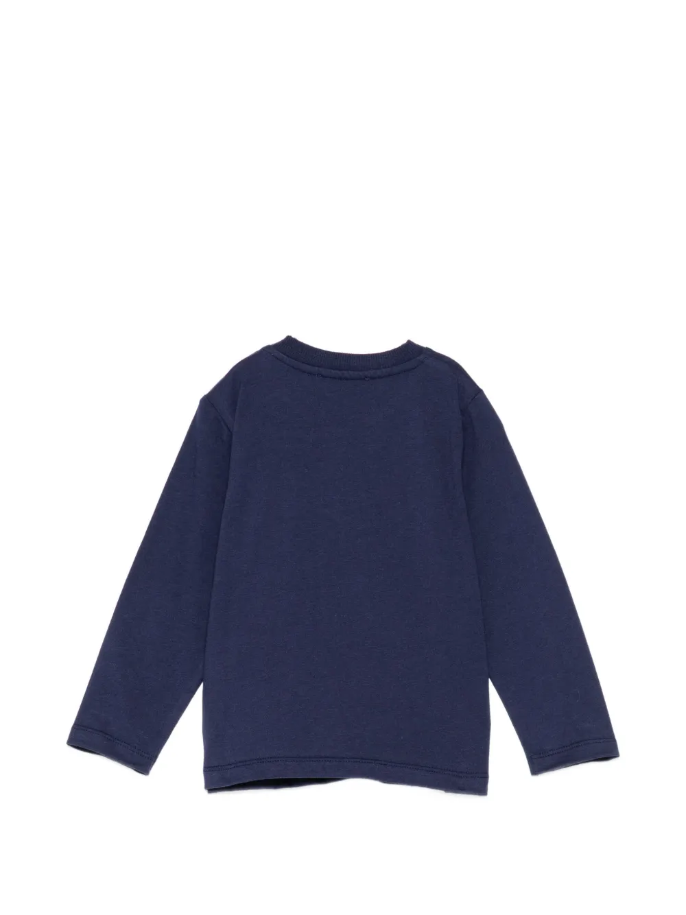 Moschino Kids T-shirt met teddybeerprint Blauw